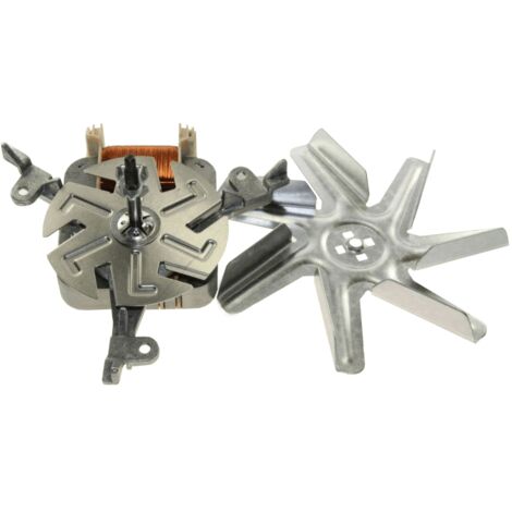 Ventilateur moteur chaleur tournante pour four – Puissance 35W – Vitesse 2000 U/MIN – Diamètre turbine 150 mm – Compatible Bosch, Neff, Siemens