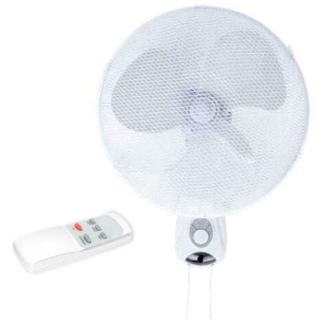 GSC Ventilateur mural 40cm 45W avec télécommande