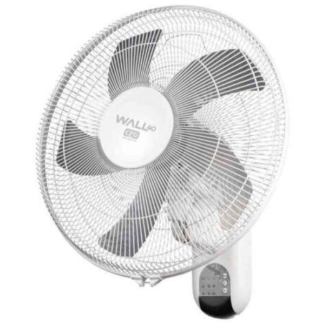 Ventilateur mural 40cm 5 pales avec télécommande – 3 vitesses – Alimentation AC 220-240V – Décibel 57db – EV108 – CFG