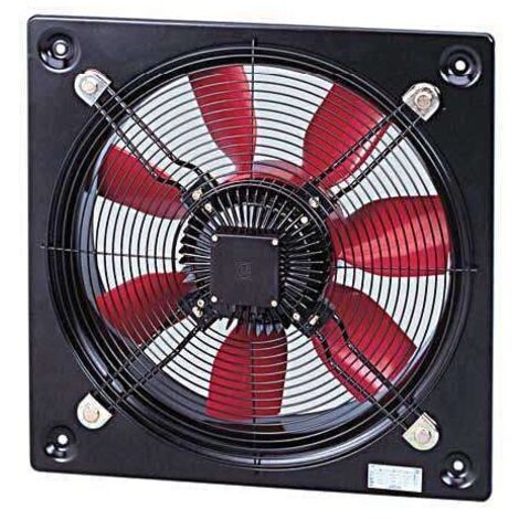 Ventilateur mural, hélice PVC, 8180 m3/h, 6 pôles, monophasé 230V, D 560 mm S&P (UNELVENT) 010255