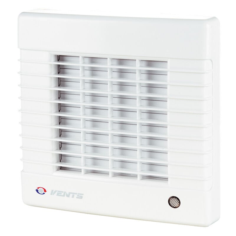 Vents - Capteur D'humidité + Timer 100mm Ventilateur Extracteur D'air Volets Automatique