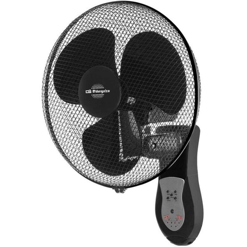 ORBEGOZO Ventilateur Mural  WF243 Noir 40 W