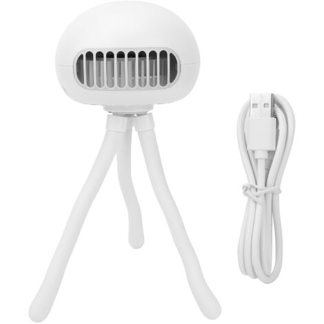 Ventilateur Octopus Portable pour Poussette - Rechargeable USB, Ventilation Douce et Silencieuse
