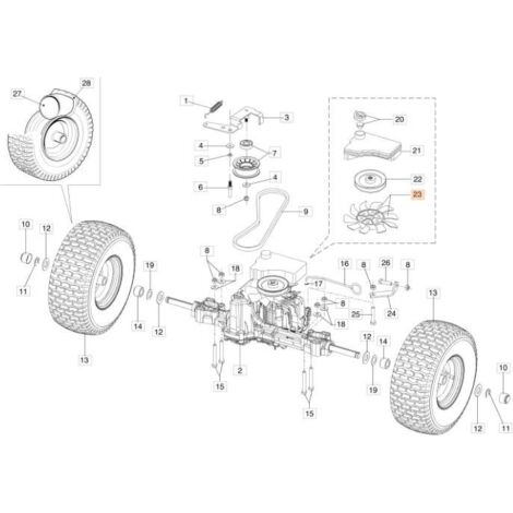 VENTILATEUR ORIGINAL EMAK 68130572