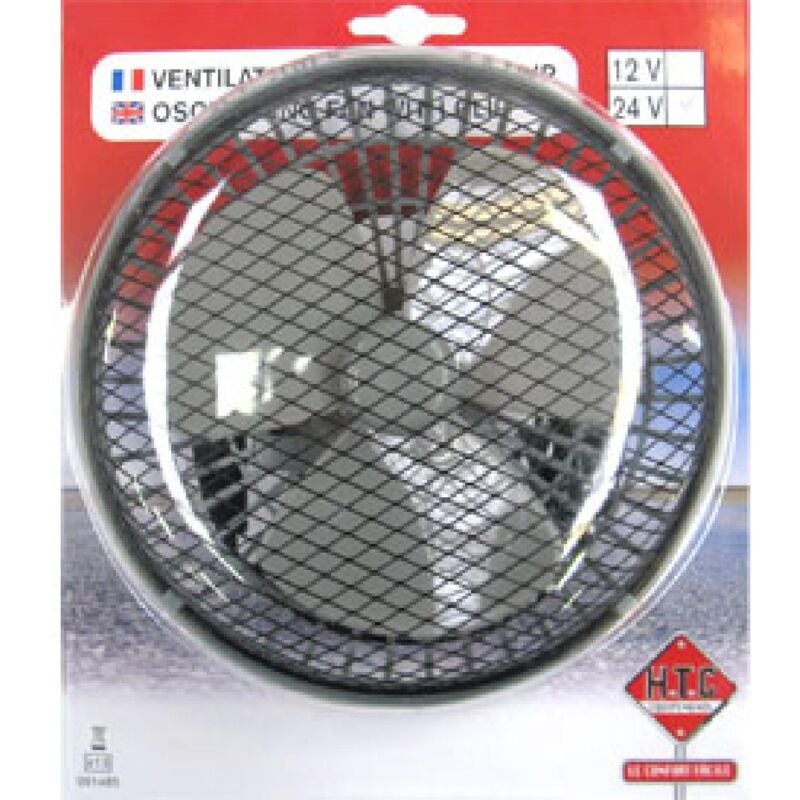 Ventilateur oscillant clip 24V