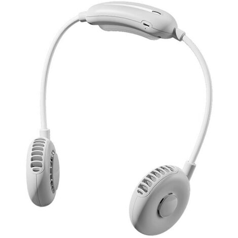Ventilateur personnel Lazy Donut Halter Fan Mini USB rechargeable pour la maison et l'extérieur
