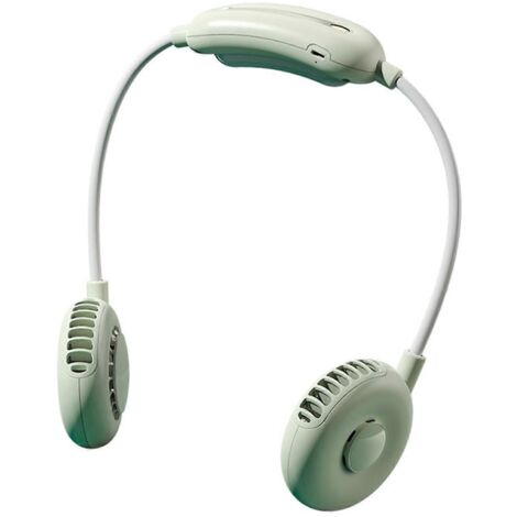 Ventilateur personnel Lazy Donut Halter Fan Mini USB rechargeable pour la maison et l'extérieur