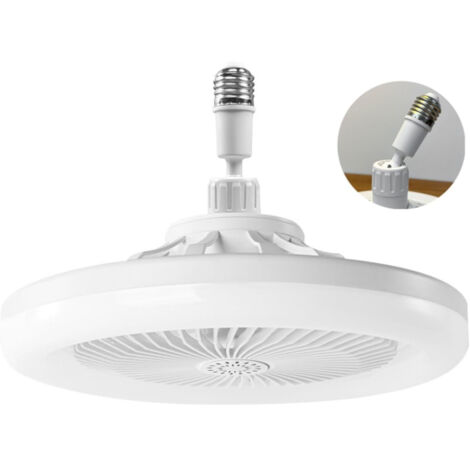 Ventilateur Plafond Avec Lumiere,ventilateur De Plafond Avec Télécommande,ventilateur Silencieux Plafond,E27 plafonnier LED,3vitesses