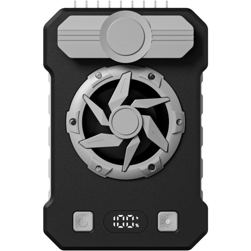 Ventilateur Portable 3-en-1, Ventilateur de Ceinture, Ventilateur de Cou Personnel, Durée de Fonctionnement 25 Heures, Ventilateur de Ceinture