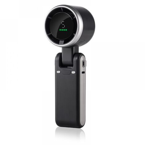 Ventilateur Portable - 3600 mAh - 5 Vitesses - Moteur Sans Balais - Pour Camping Voyage Extérieur - 1 Pièce