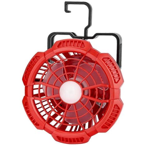 Ventilateur portable à piles, ventilateur de camping --