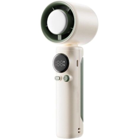 Ventilateur portable rechargeable, puissant climatiseur personnel portable pour l'extérieur, la plage, le camping, les croisières, les cadeaux d'anniversaire, les voyages et les activités estivales