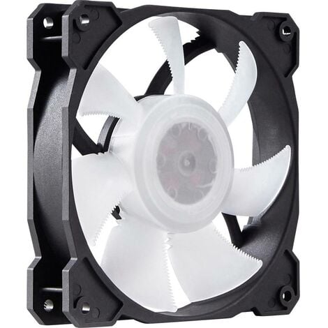 Ventilateur pour boîtier PC Gelid FN-RadiantD-20 noir translucide (l x h x p) 120 x 120 x 25 mm