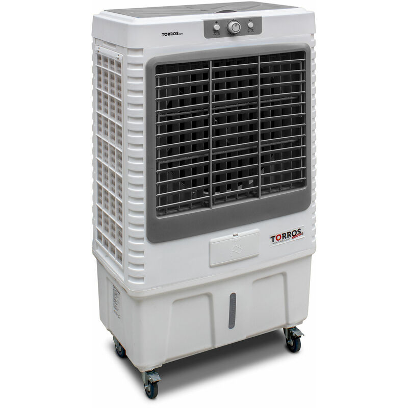 Mw Tools - Rafraîchisseur d'air évaporatif professionnel mobile 80m² 8000m³/h Torros BVK800
