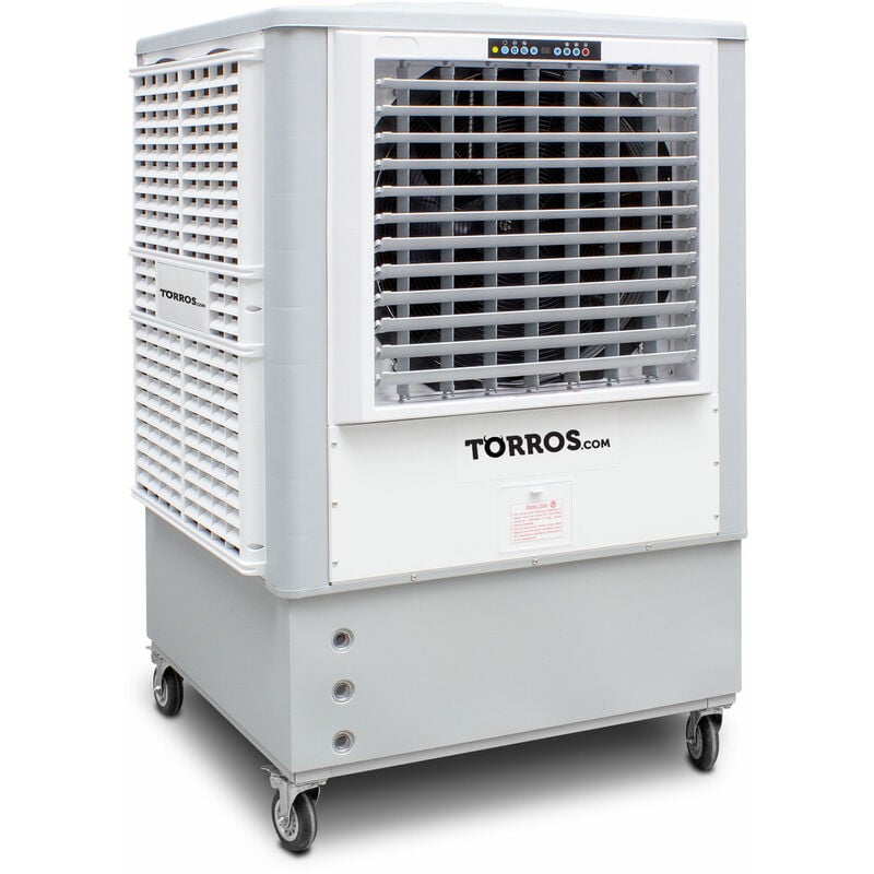 Mw Tools - Rafraîchisseur d'air évaporatif industriel mobile 240m² 20.000m³/h Torros BVK2000P