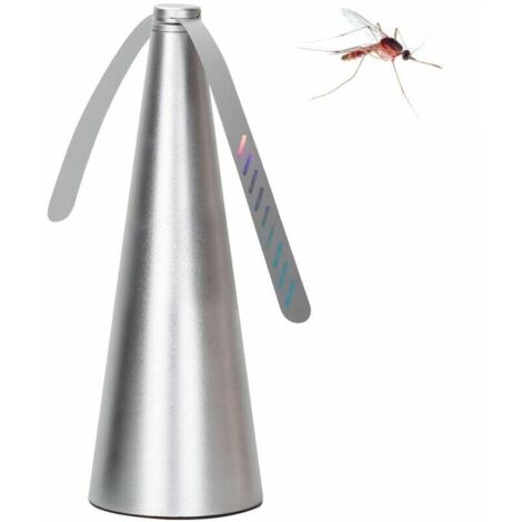 Ventilateur répulsif silencieux ventilateur anti-moustiques ventilateur anti-mouches muet ventilateur anti-mouches ventilateur protecteur alimentaire ventilateur de bureau argent
