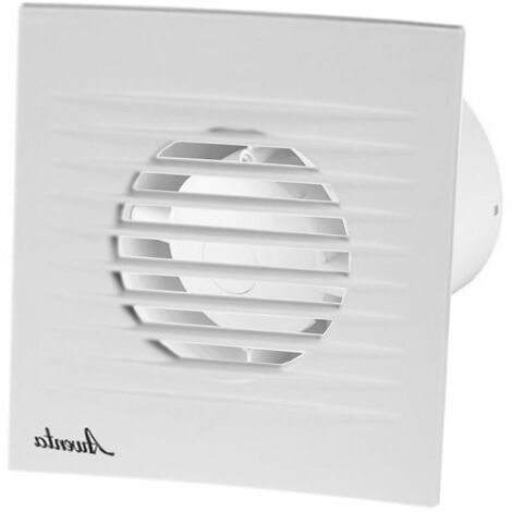 Ventilateur salle bain extracteur d'air minuterie 100mm Blanc ABS RIFF