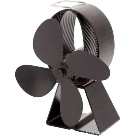 Ventilateur silencieux pour la circulation de la chaleur, ventilateur pour poêle à bois pour poêle à bois/poêle à bois/cheminée, ventilateur écologique