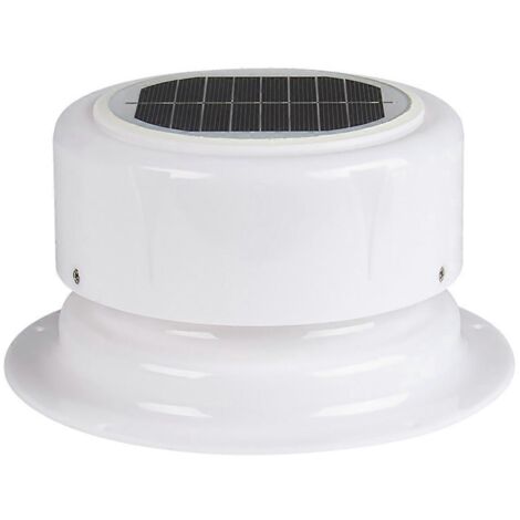 Ventilateur solaire pour camping-car, aérateur de plafond à énergie solaire --