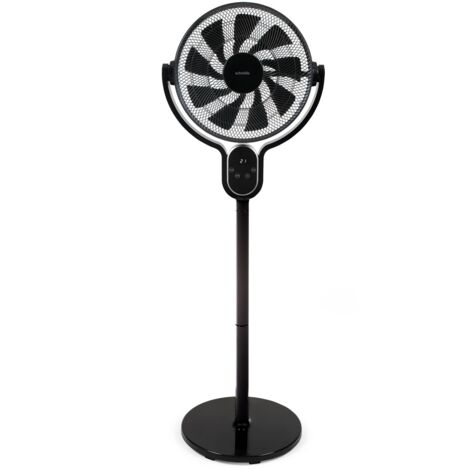 Ventilateur sur pied 40cm 25w noir - Scholtes - SCUS800DT
