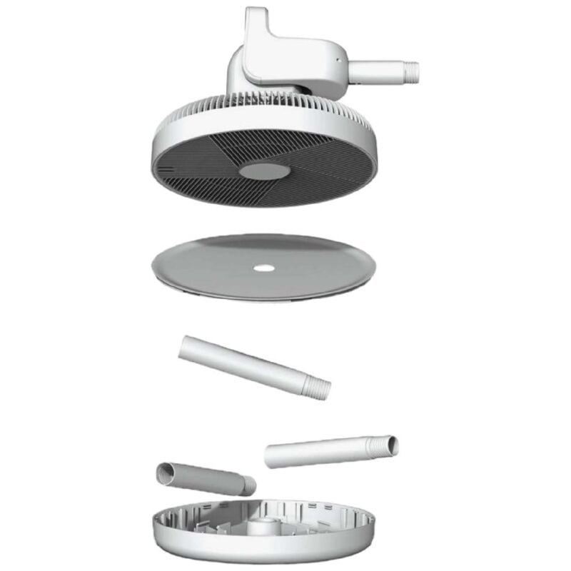 Cecotec - Ventilateur batterie EnergySilence 2600 Sunflower Portable