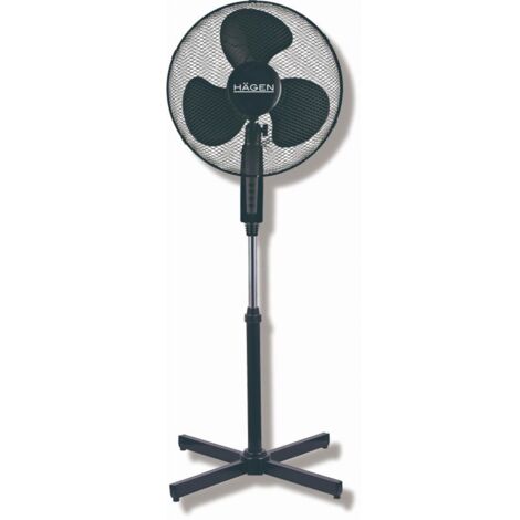 Ventilateur sur pied Noir 40 cm Hagen HA4010-Noir