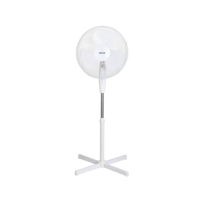 Sans Marque - Ventilateur sur pied Proline PVP40 45 w Blanc