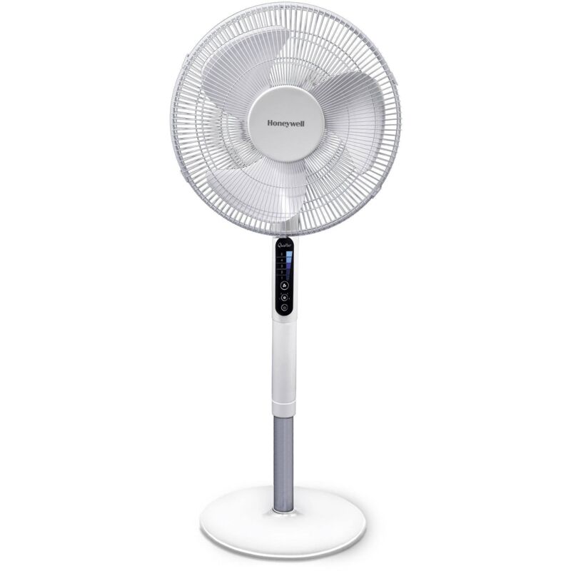 Honeywell - Ventilateur sur pied HSF600WE4 48dB 5 vitesses D40cm Blanc