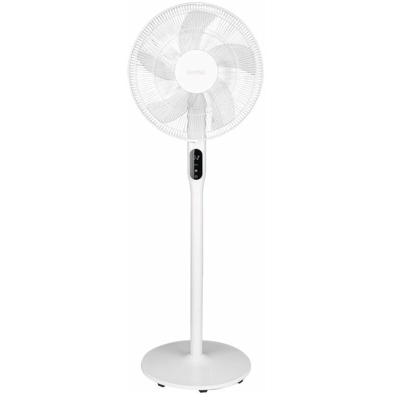 Varma - Ventilateur sur pied FS40-18AR 35W 12 vitesses D40cm Blanc