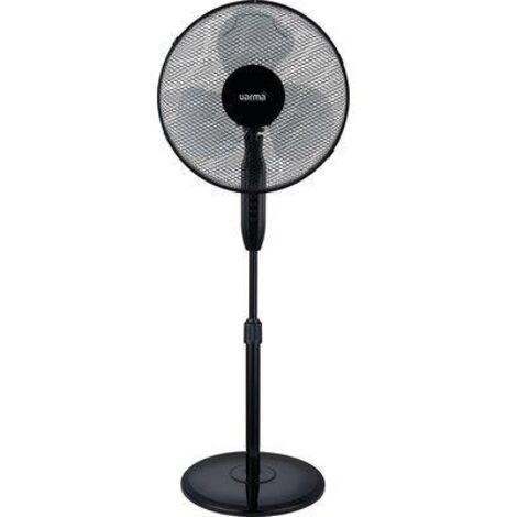 Varma – Ventilateur sur pied 40W 3 vitesses D40cm – Débit d'air 1200 m³/h – Tension 240V – Design moderne pour intérieur