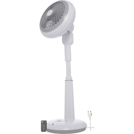 Ventilateur sur pied WOOZOO by Ohyama 35 W (Ø x H) 270 mm x 640 mm blanc Y480982