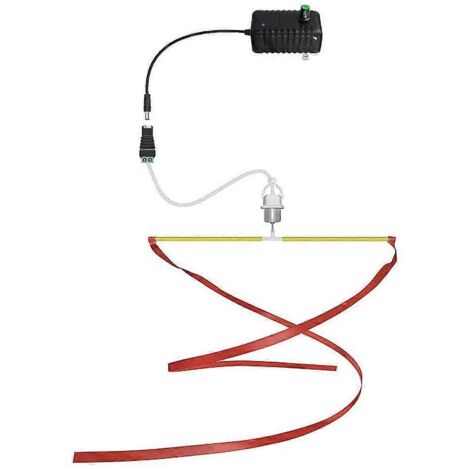 Ventilateur suspendu AC100-240V avec vitesse de vent réglable pour cuisine, marché ou magasin - 1 tête