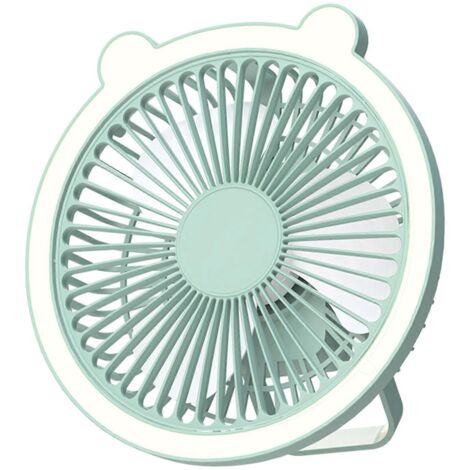 Ventilateur suspendu rechargeable 1200 mAh pour le camping, avec crochet et lanterne, pour garçons et filles.