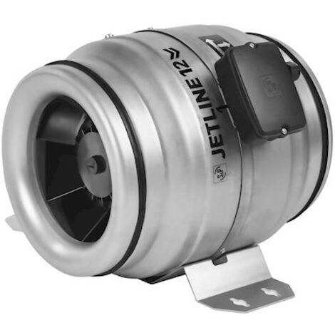 Ventilateur tertiaire inline 1200m3/h, D250, mono 230V, variateur, boîte à borne S&P (UNELVENT) 246300