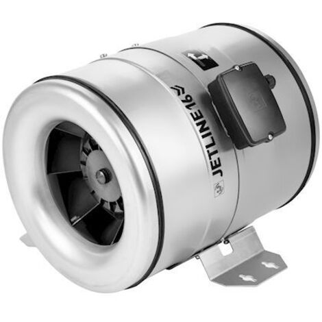 Ventilateur tertiaire inline 1600m3/h, D315, mono 230V, variateur, boîte à borne S&P (UNELVENT) 246400