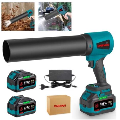 Ventilateur turbo électrique (batterie incluse), sèche-cheveux sans fil et sans balais, ventilateur à jet portatif, 300 000 tr/min, 4 000 W