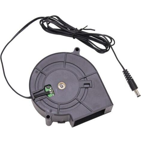 Ventilateur turbos compact 12 V 2,94 A avec design centrifuge pour systèmes de ventilation à allumage rapide en plein air, outil de travail des métaux, ventilateur centrifuge haute vitesse