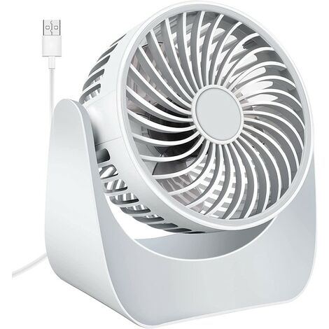 Ventilateur Pliant Compact - 3 Vitesses - Blanc - Orico