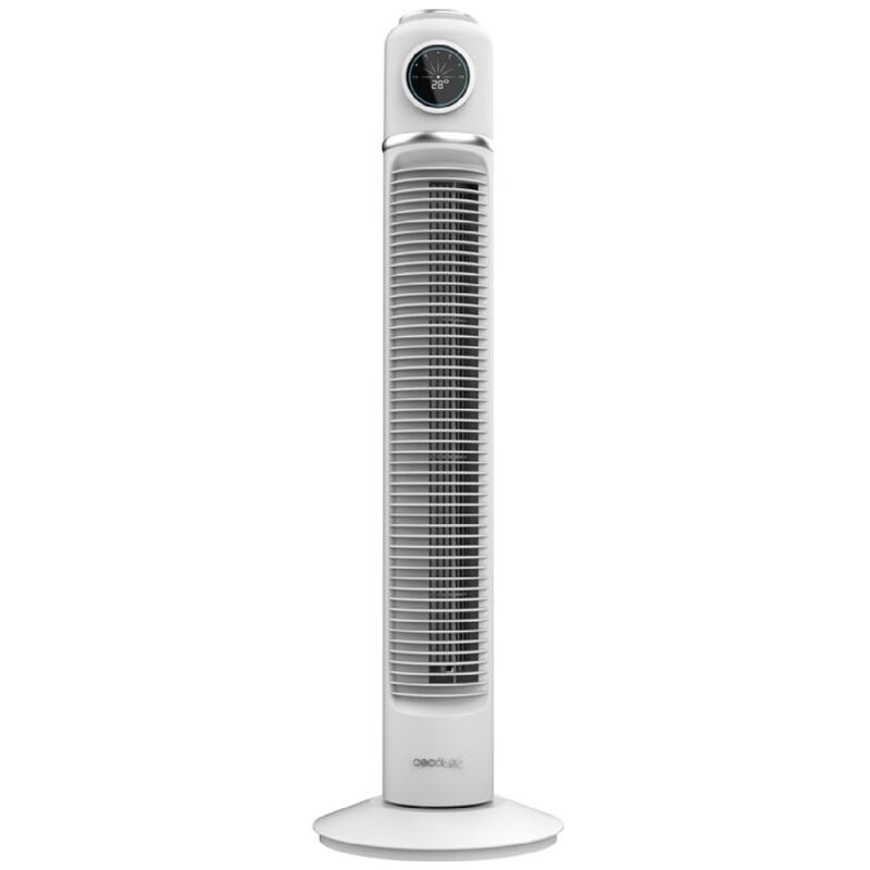 Cecotec - Ventilateur colonne EnergySilence 1090 Skyline Retro Smart White