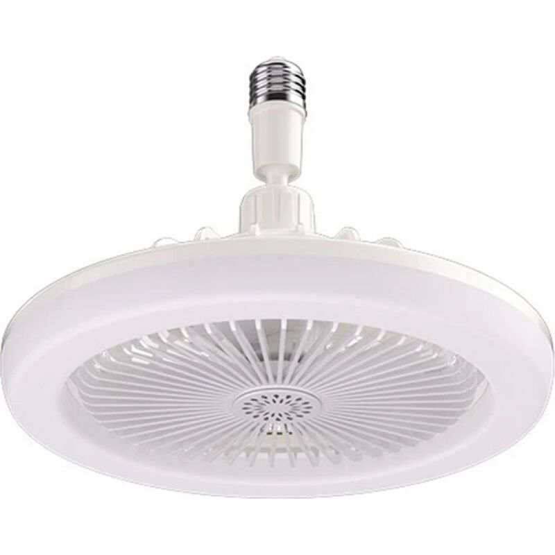 Lifcausal - Sunshinee Ventilateurs de plafond avec télécommande et ventilateur de lampe E27 Base de convertisseur Ventilateurs de plafond
