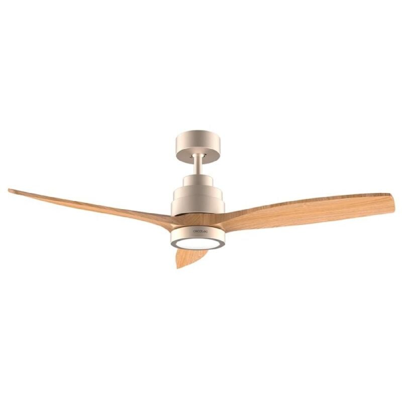 Cecotec - Ventilateur de plafond avec lampe EnergySilence Aero 5295 GoldWhite