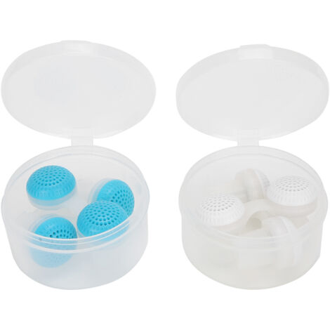 Ventilateurs Nasaux Anti Ronflement - Dispositif Anti Ronflement avec Bouchons de Nez Bleu et Blanc
