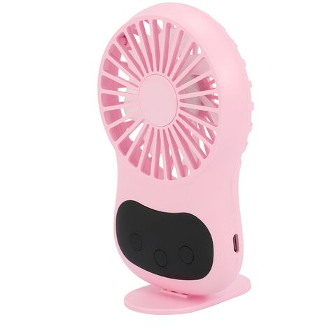 Ventilateur USB avec affichage de l'horloge pour ordinateur portable