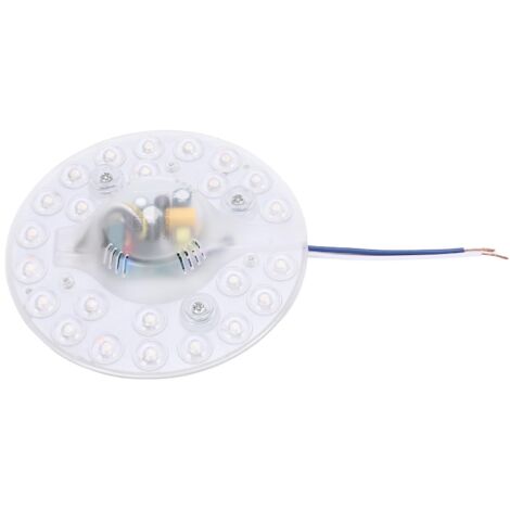 Ventilation LED [Panneau lumineux LED pour ventilateur de plafond] Modèle 4,9 pouces PC Panneau à 3 températures de couleur