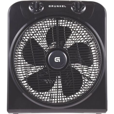 Ventilator de floor grunkel box fan ng/ 45w/ 5 blades 30cm/ 3 speeds
