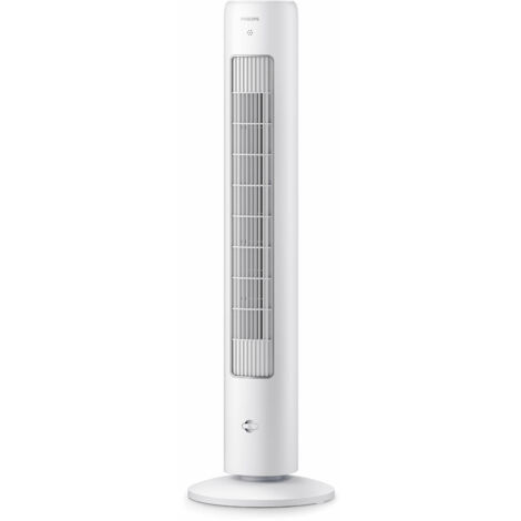 Ventilatore a colonna Philips CX5535/00, 2.230 m�/h, Design bianco, Ideale per raffreddamento e ventilazione efficace