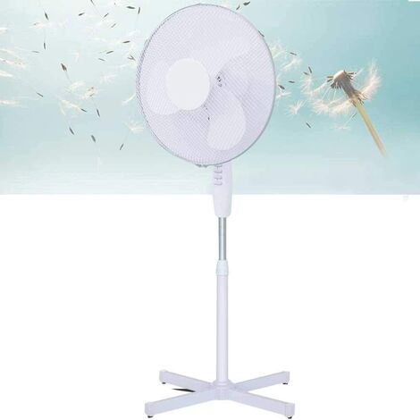 JOYTECH VENTILATORE A PIANTANA COLONNA DA TERRA 45W Ø 40cm 3 VELOCITA  REGOLABILE