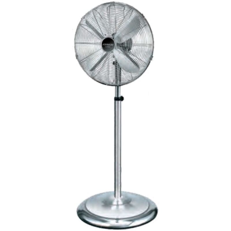 Ventilatore Con Base A Piantana Lusso Inox