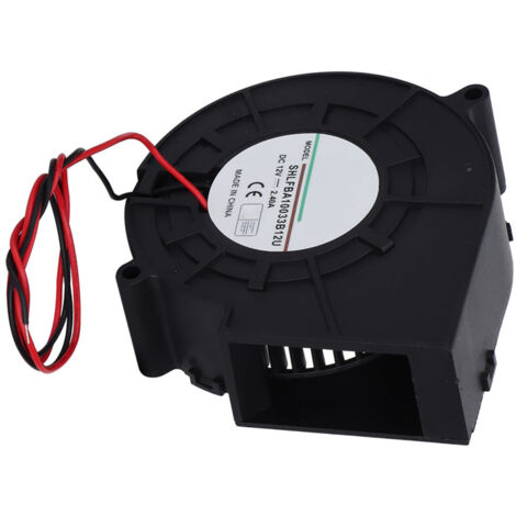 Ventilatore a doppia turbina a sfera per picnic, campeggio, riscaldamento e barbecue, 12V, 2.4A