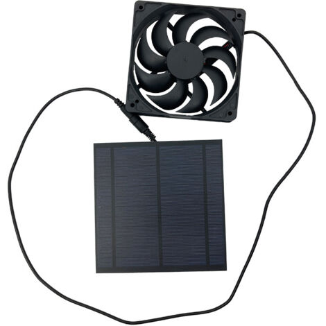 Ventilatore a pannello solare, ventola di scarico durevole ad ampia applicazione per serra
